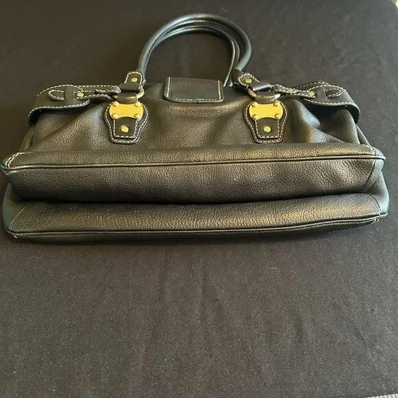 Michael Kors Black Leather Handbag Absolutely Stunning! great condition - Picture 3 of 12
